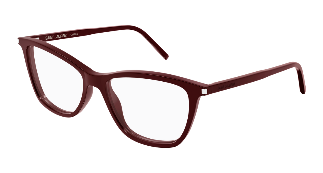 Óculos graduados saint laurent sl 259 018 burdeos cat eye femenino tamanho 53mm - Vista principal