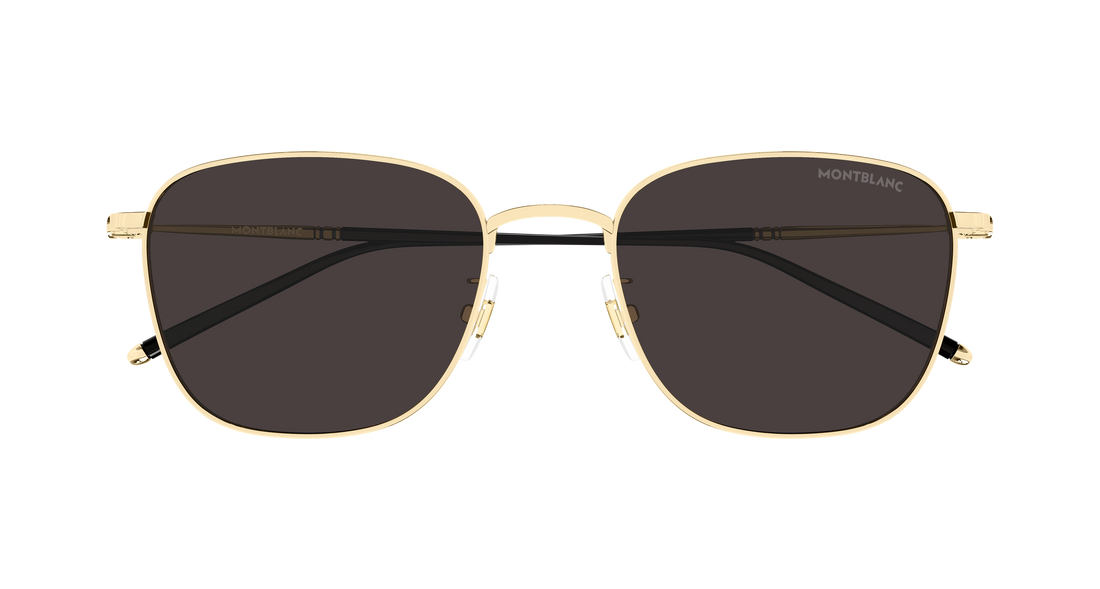 Sunčane naočale montblanc mb0527sa 001 dorado rectangular / squared masculino veličina 55mm - Detaljni prikaz