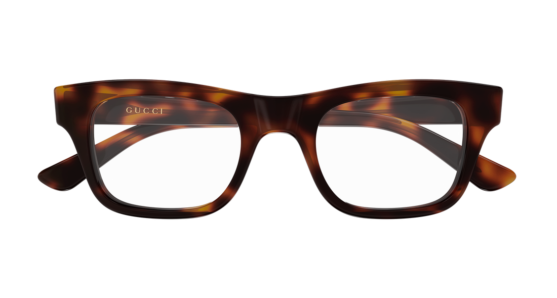 Briller gucci gg2244o 006 havana rectangular / squared masculino størrelse 50mm - Detaljeret visning