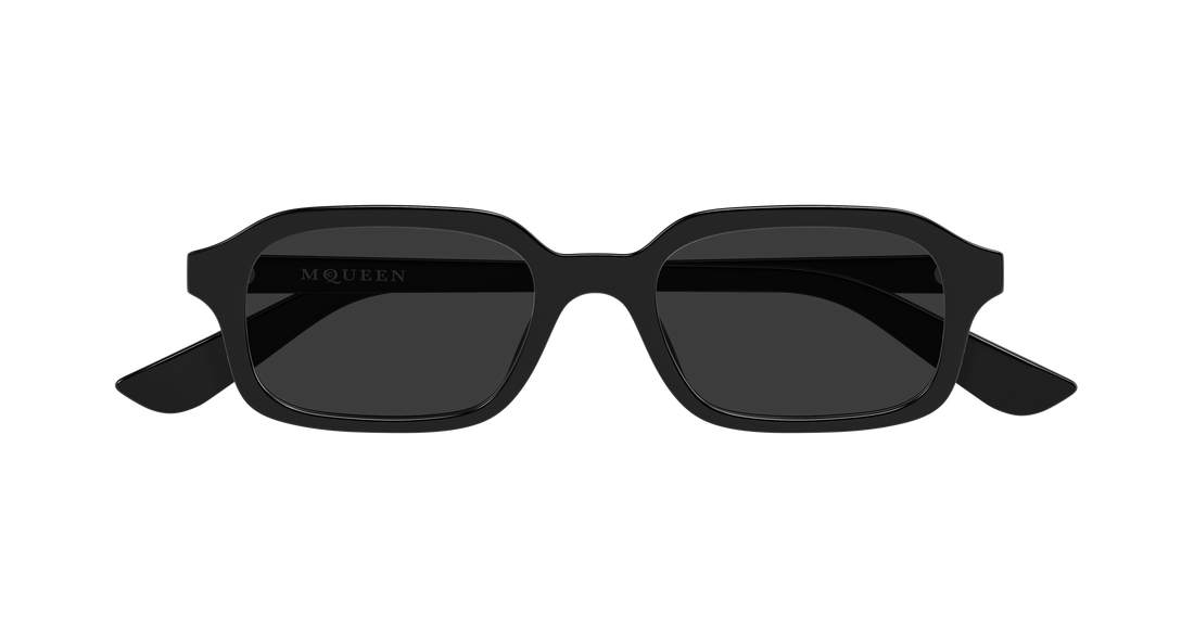 Sonnenbrillen alexander mcqueen am0558s 001 negro rectangular / squared masculino größe 51mm - Detailansicht