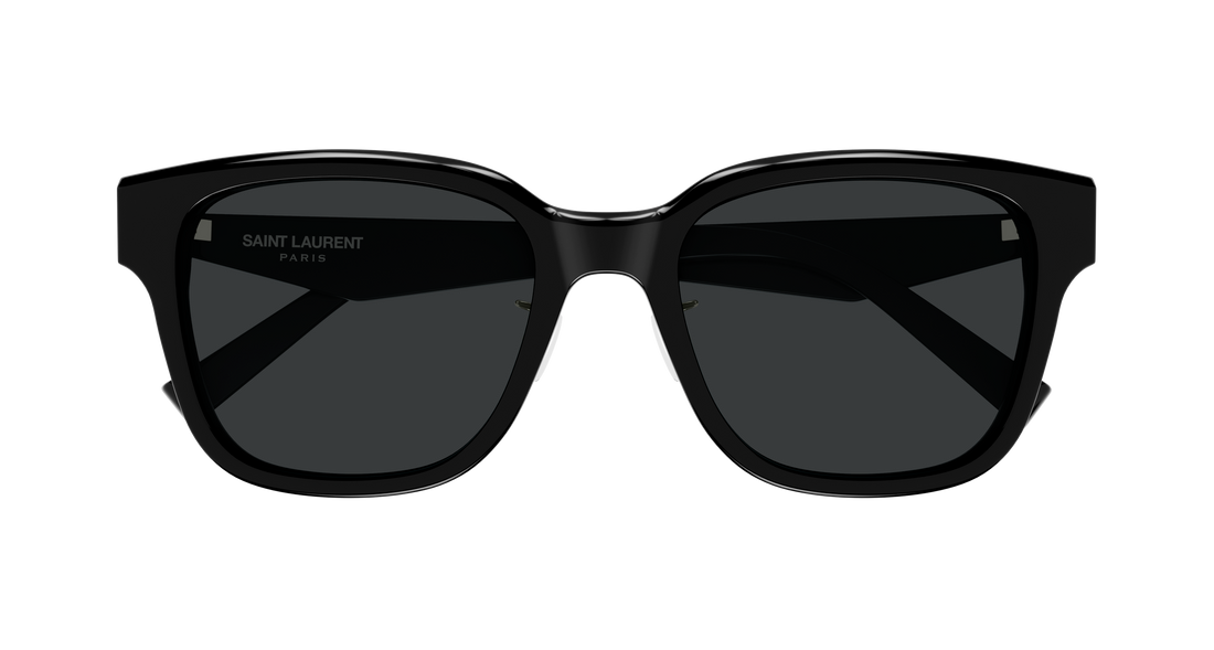 Óculos de sol saint laurent sl m173/k 001 negro geometrical/directional femenino tamanho 56mm - Vista de detalhe