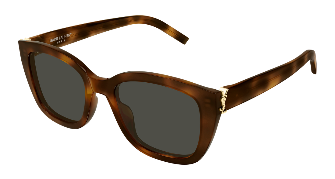 Óculos de sol saint laurent sl m176 003 havana cat eye femenino tamanho 53mm - Vista principal