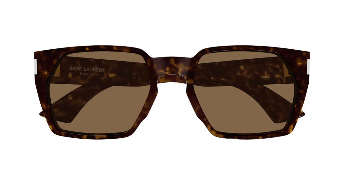 Óculos de sol saint laurent sl 894 006 havana rectangular / squared unisex tamanho 57mm - Vista de detalhe