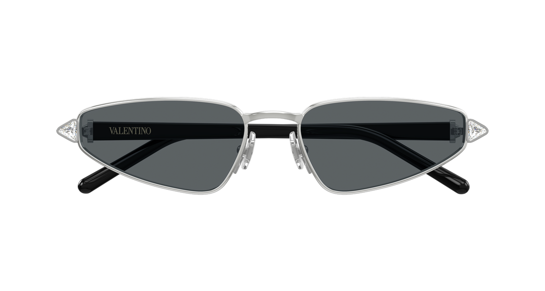 Sunglasses valentino vg0035s 001 plateado cat eye femenino size 57mm - Detailed view