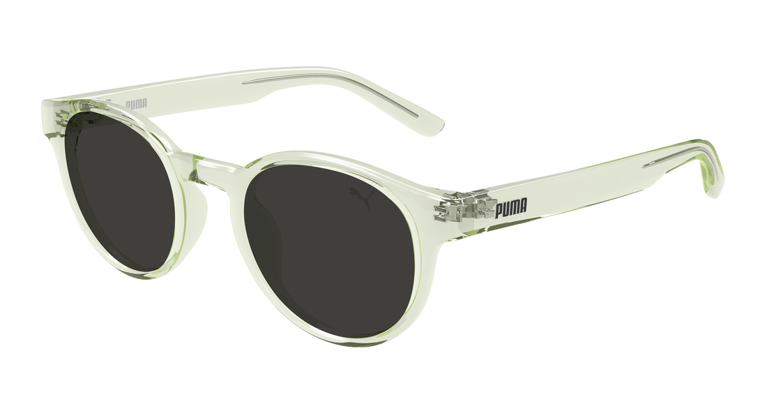 Sunglasses puma pj0091s 006 verde round/oval/panthos infantil size 47mm - Main view