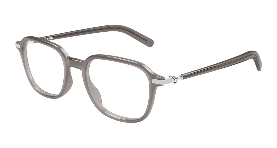 Occhiali da vista montblanc mb0462o 004 gris rectangular / squared masculino taglia 51mm - Vista principale