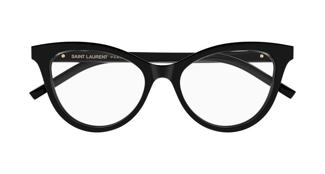 Prescription glasses saint laurent sl m164 001 negro cat eye femenino size 51mm - Detailed view