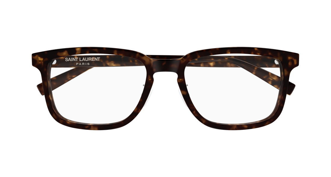 Óculos graduados saint laurent sl 916/f 002 havana rectangular / squared unisex tamanho 55mm - Vista de detalhe