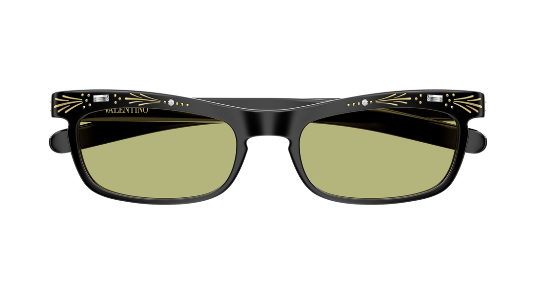 Sunglasses valentino vg0044s 002 negro rectangular / squared unisex size 52mm - Detailed view