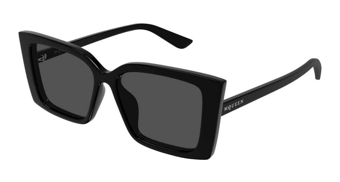 Occhiali da sole alexander mcqueen am0578s 001 negro cat eye femenino taglia 56mm - Vista principale
