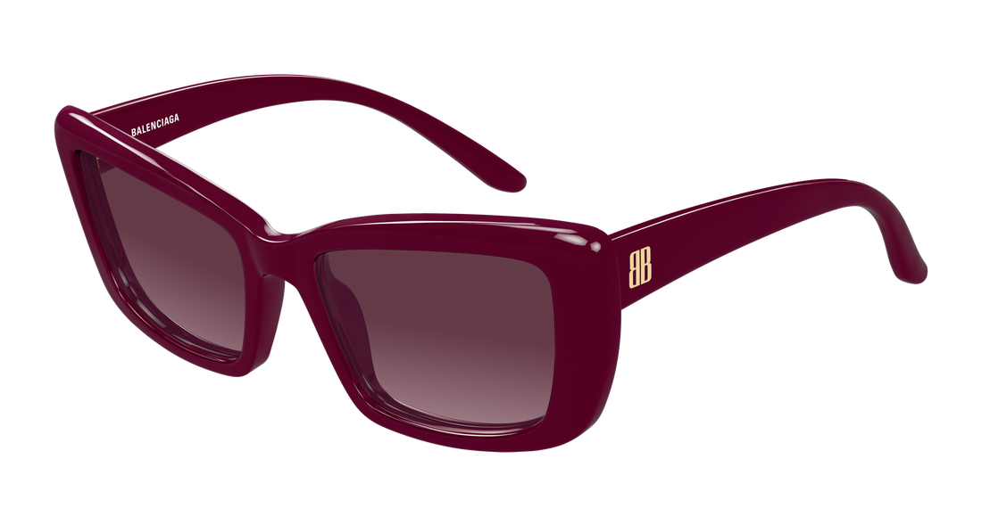 Occhiali da sole balenciaga bb0515s 003 rojo butterfly femenino taglia 56mm - Vista principale