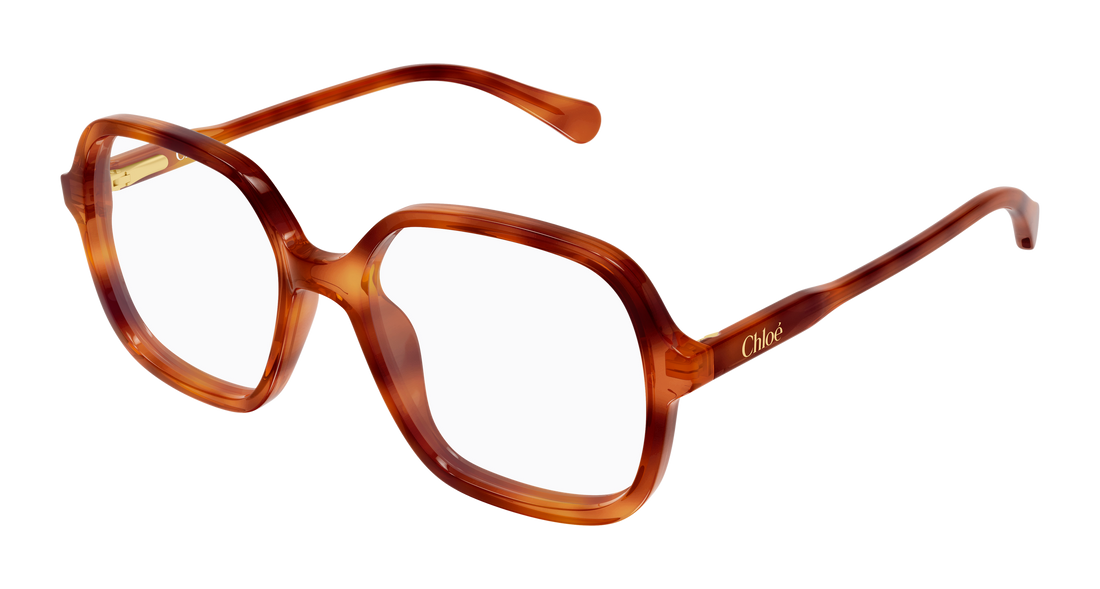 Gafas graduadas chloé cc0027o 003 havana geometrical/directional infantil talla 49mm - Vista principal