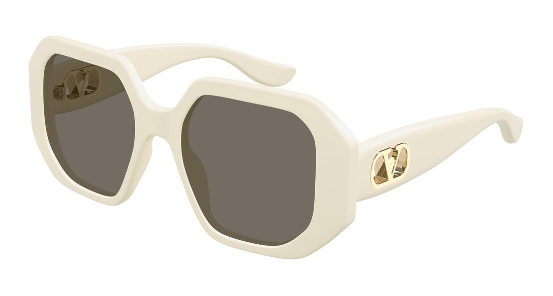 Sunglasses valentino vg0003sa 004 beige geometrical/directional femenino size 55mm - Main view