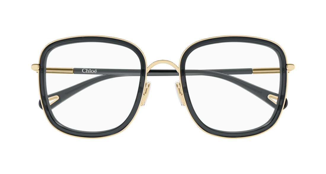 Lunettes de vue chloé ch0373o 001 dorado butterfly femenino taille 53mm - Vue détaillée