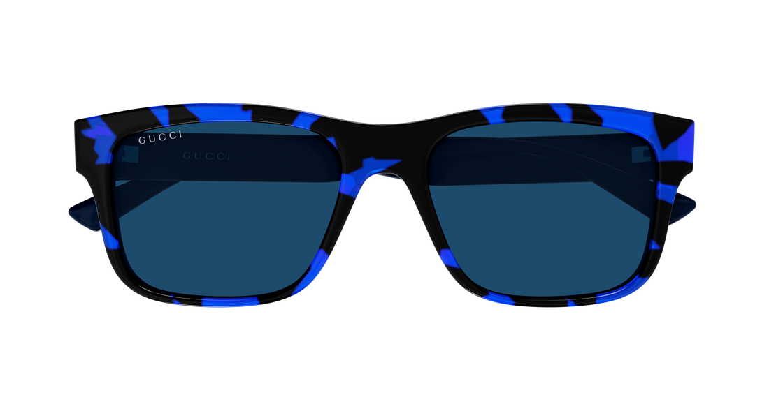 Lunettes de soleil gucci gg2085s 004 havana rectangular / squared masculino taille 55mm - Vue détaillée