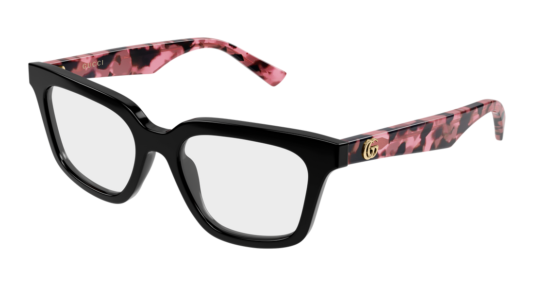Occhiali da vista gucci gg2180o 003 negro rectangular / squared femenino taglia 51mm - Vista principale