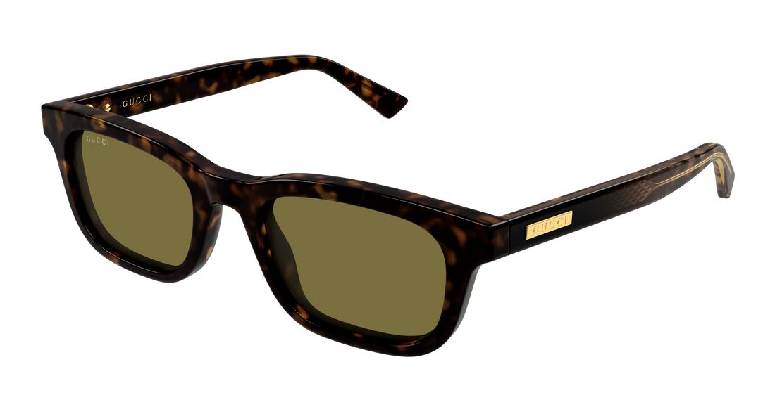 Óculos de sol gucci gg2248s 002 havana rectangular / squared masculino tamanho 51mm - Vista principal