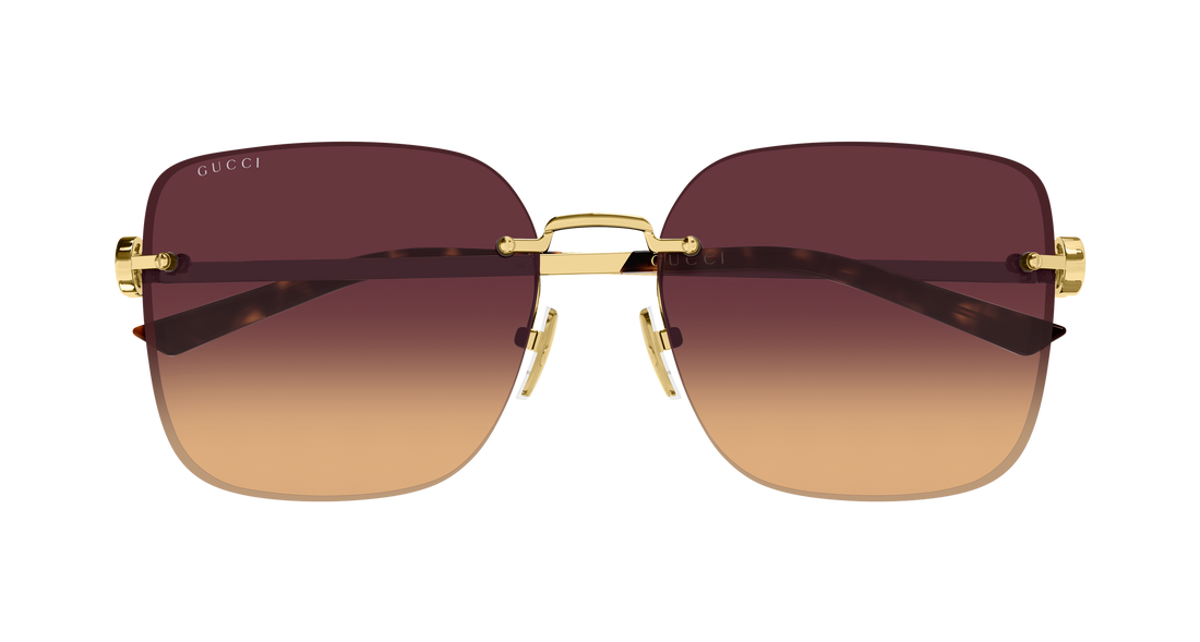 Solglasögon gucci gg2229sa 003 dorado butterfly femenino storlek 60mm - Detaljvy