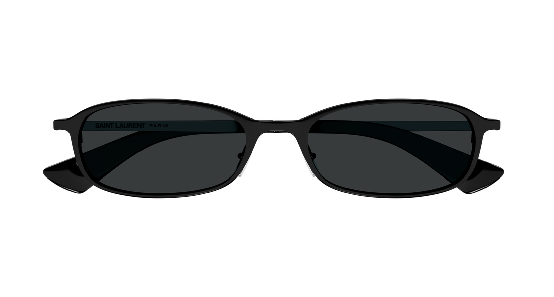 Óculos de sol saint laurent sl 934 mia 001 negro round/oval/panthos femenino tamanho 52mm - Vista de detalhe