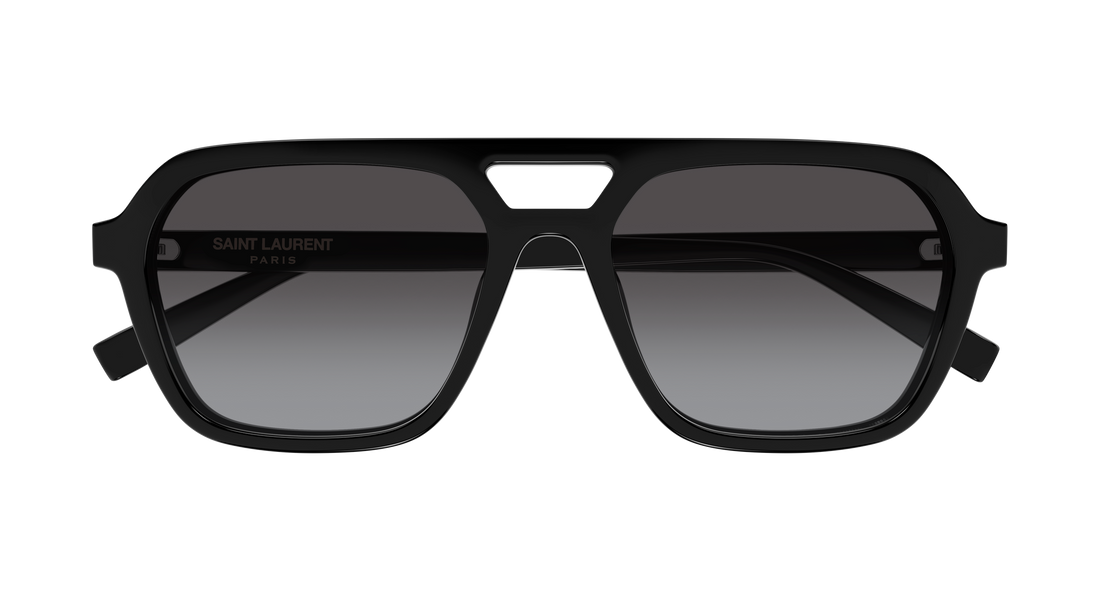Solbriller saint laurent sl 905 001 negro rectangular / squared unisex størrelse 55mm - Detaljeret visning