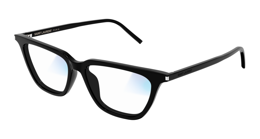 Óculos de sol saint laurent sl 889 sulpice thin 006 negro cat eye femenino tamanho 53mm - Vista principal