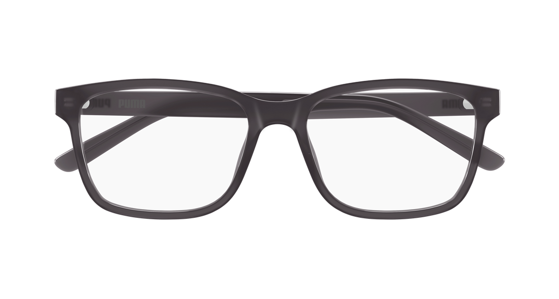 Óculos graduados puma pu0546o 008 gris rectangular / squared masculino tamanho 58mm - Vista de detalhe