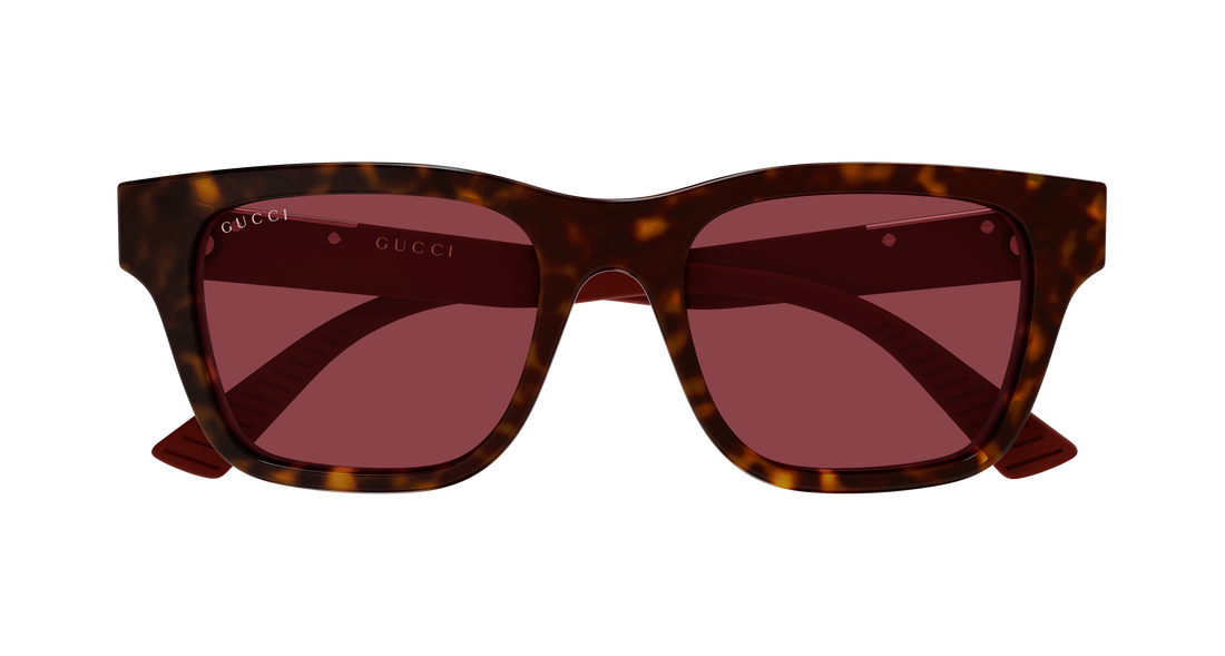 Occhiali da sole gucci gg2089s 003 havana rectangular / squared masculino taglia 52mm - Vista dettagliata