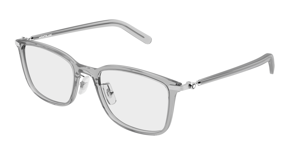 Occhiali da vista montblanc mb0500oa 003 gris rectangular / squared masculino taglia 53mm - Vista principale
