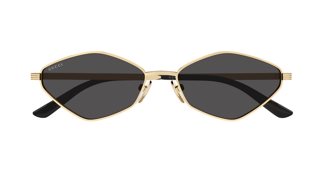 Solbriller gucci gg2222s 001 dorado geometrical/directional femenino størrelse 56mm - Detaljeret visning