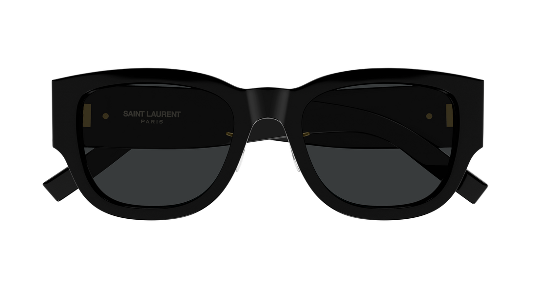 Óculos de sol saint laurent sl m174/f 001 negro cat eye femenino tamanho 54mm - Vista de detalhe