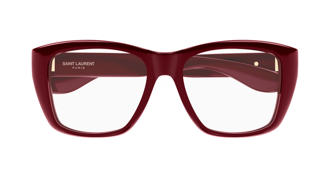 Óculos graduados saint laurent sl 925 005 rojo cat eye femenino tamanho 54mm - Vista de detalhe