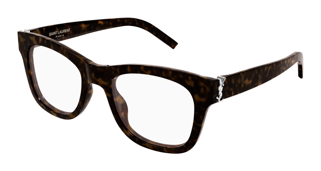 Prescription glasses saint laurent sl m159 002 havana cat eye femenino size 52mm - Main view
