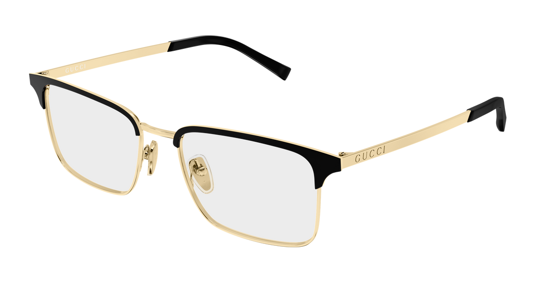 Occhiali da vista gucci gg2136o 004 dorado rectangular / squared masculino taglia 58mm - Vista principale