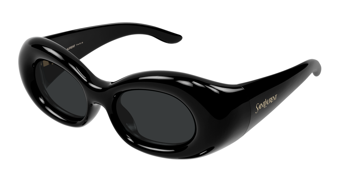 Solbriller saint laurent sl 968 001 negro round/oval/panthos femenino størrelse 54mm - Hovedvisning