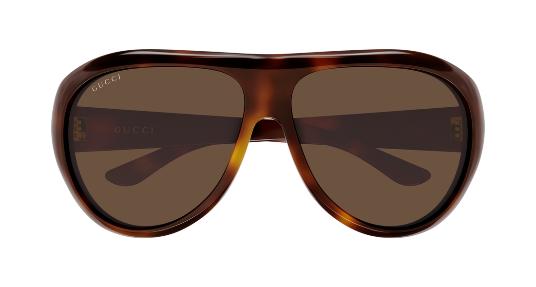 Solglasögon gucci gg2270s 002 havana round/oval/panthos femenino storlek 62mm - Detaljvy