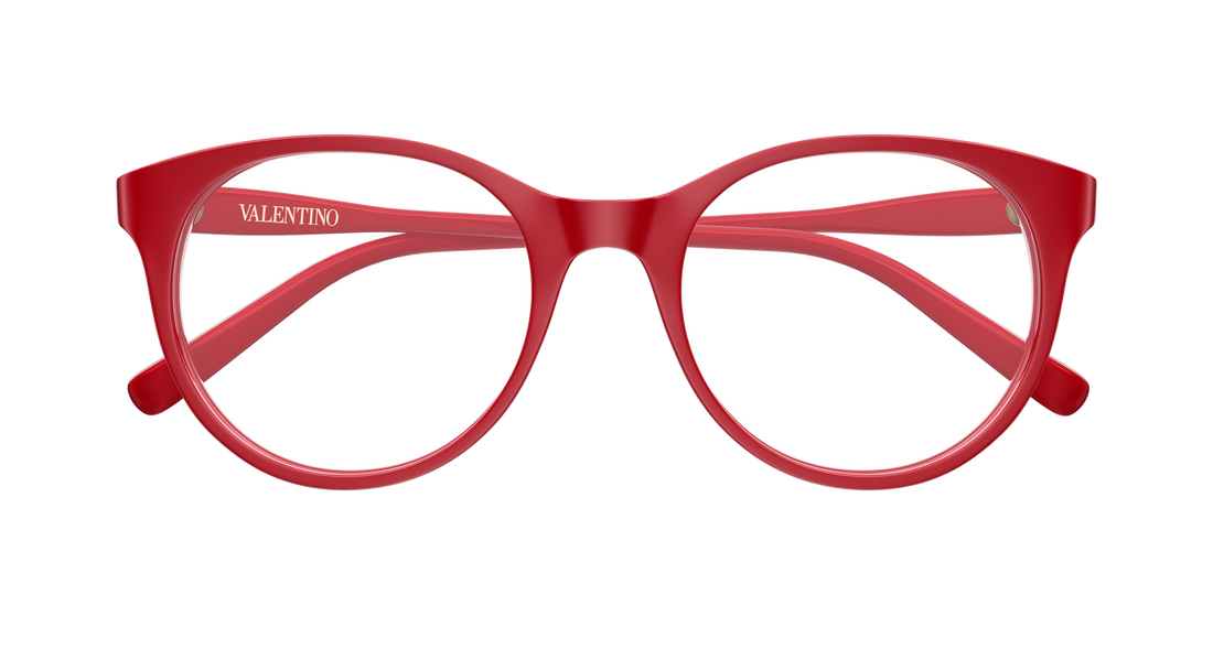 Brillen valentino vg0020o 003 rojo round/oval/panthos femenino größe 52mm - Detailansicht