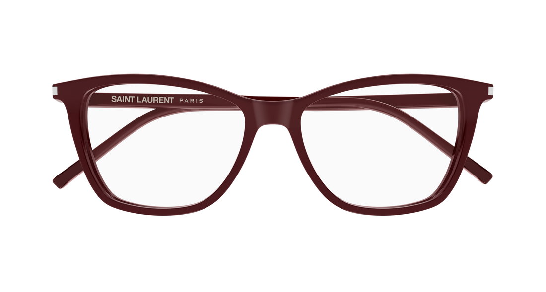 Prescription glasses saint laurent sl 259 018 burdeos cat eye femenino size 53mm - Detailed view