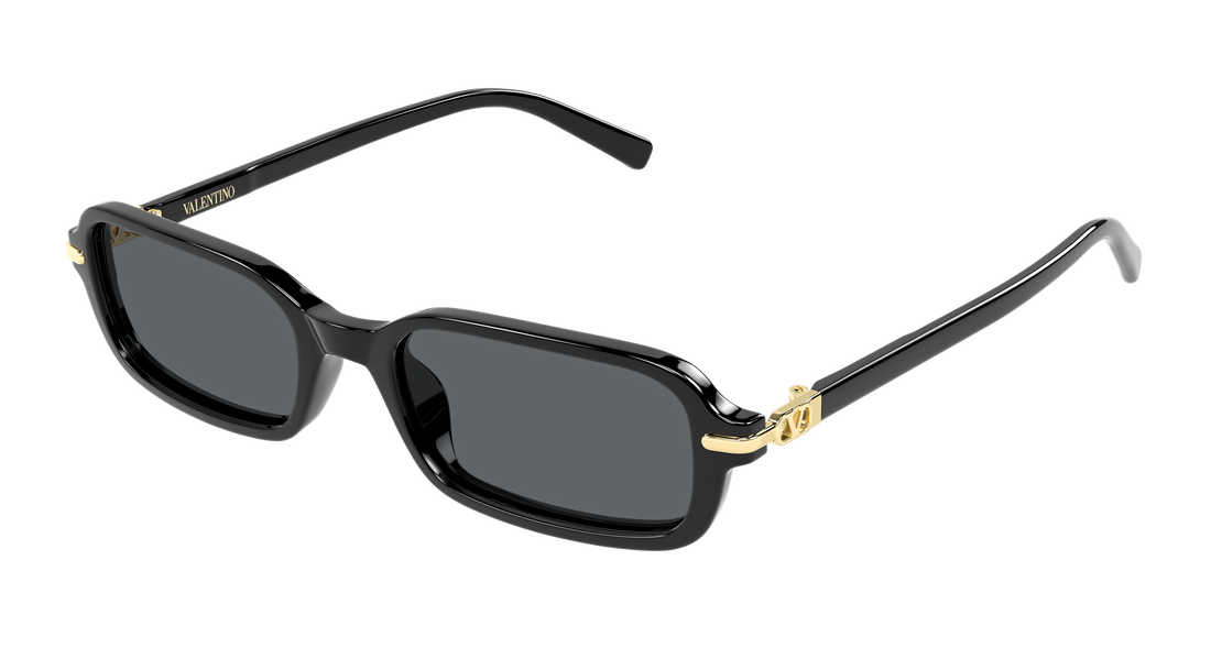 Óculos de sol valentino vg0047s 001 negro rectangular / squared femenino tamanho 52mm - Vista principal