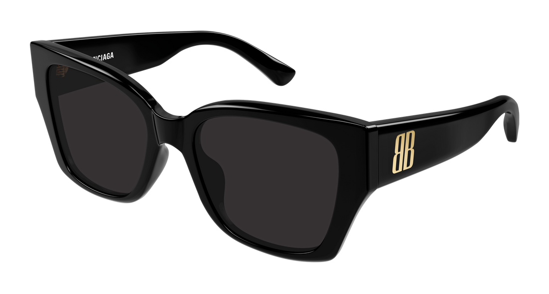 Occhiali da sole balenciaga bb0474s 001 negro butterfly femenino taglia 55mm - Vista principale