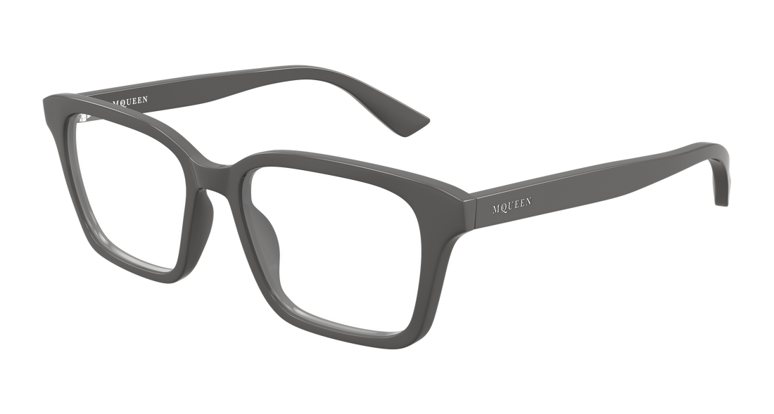 Brillen alexander mcqueen am0566o 003 gris rectangular / squared unisex größe 53mm - Hauptansicht