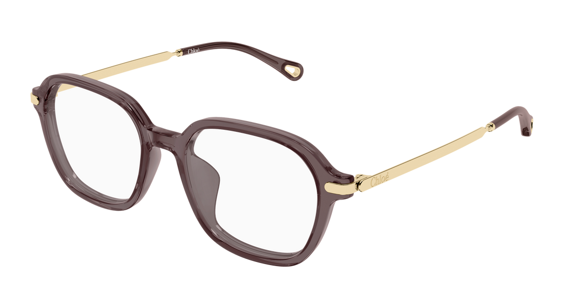Lunettes de vue chloé ch0361oa 001 marron rectangular / squared femenino taille 52mm - Vue principale