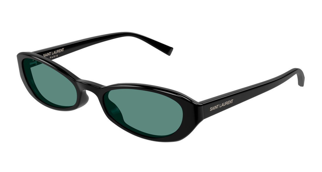 Óculos de sol saint laurent sl 871 002 negro round/oval/panthos unisex tamanho 51mm - Vista principal