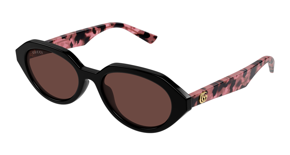 Lunettes de soleil gucci gg2178s 003 negro geometrical/directional femenino taille 53mm - Vue principale