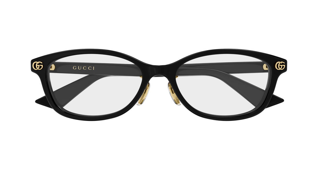 Occhiali da vista gucci gg2144oj 001 negro rectangular / squared femenino taglia 52mm - Vista dettagliata