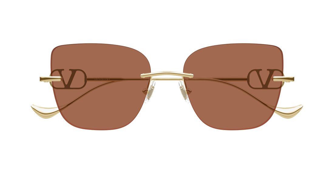 Sunglasses valentino vg0033s 002 dorado geometrical/directional femenino size 54mm - Detailed view