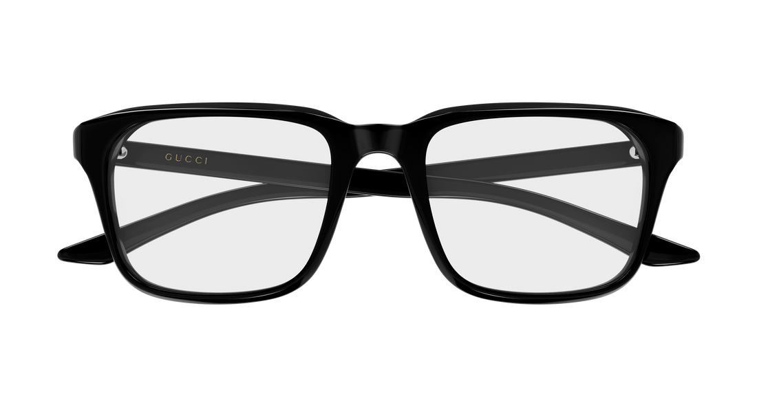 Brillen gucci gg2081o 005 negro rectangular / squared masculino größe 53mm - Detailansicht