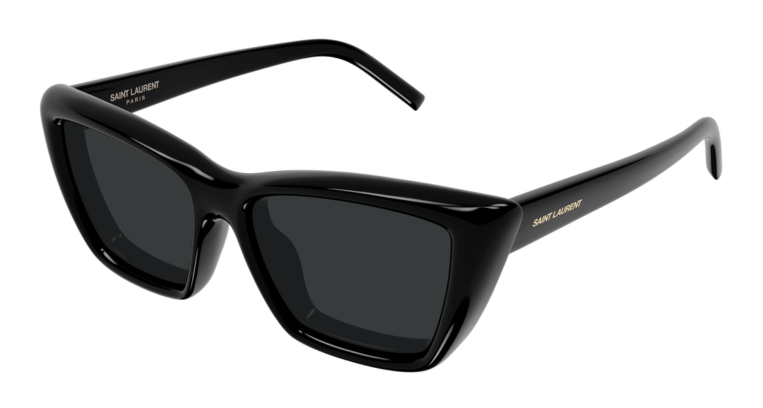 Occhiali da sole saint laurent sl 276 mica plump 001 negro cat eye femenino taglia 55mm - Vista principale
