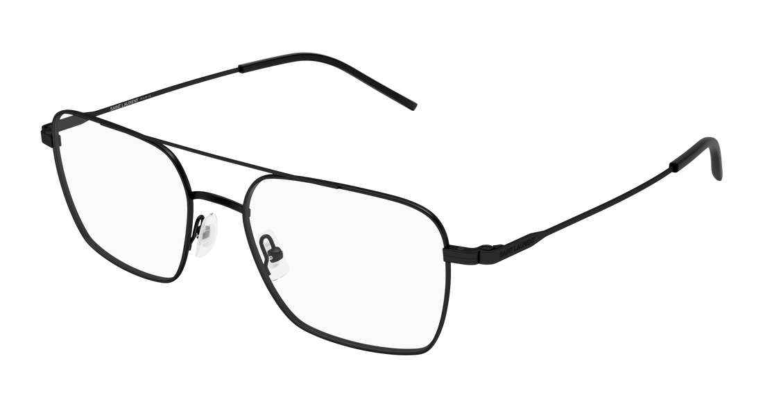 Briller saint laurent sl 888 001 negro pilot/navigator unisex størrelse 53mm - Hovedvisning