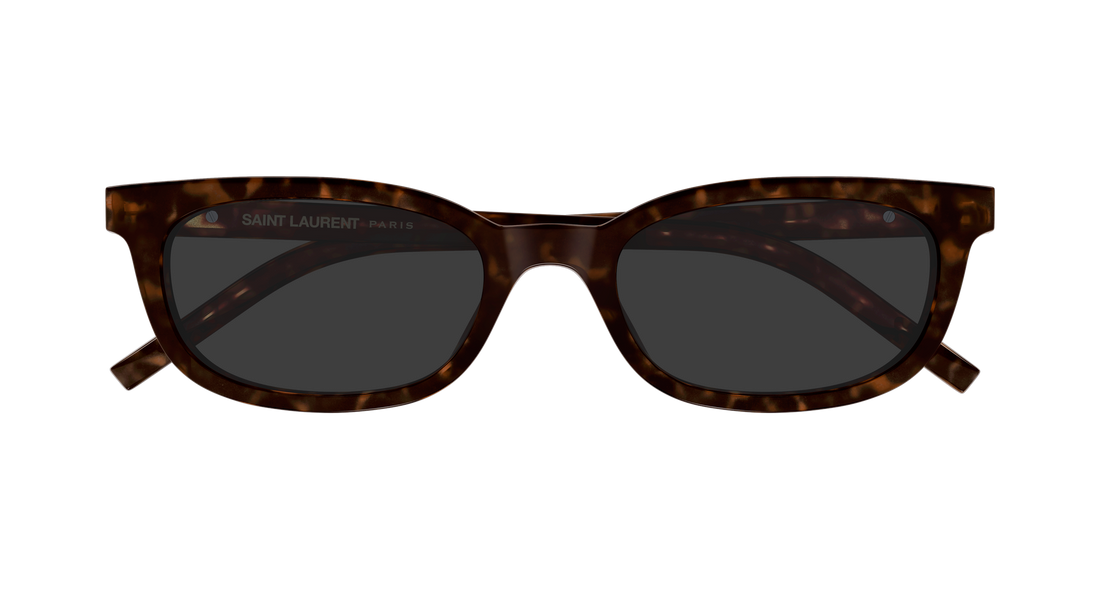 Sonnenbrillen saint laurent sl m160/f 002 havana round/oval/panthos femenino größe 54mm - Detailansicht