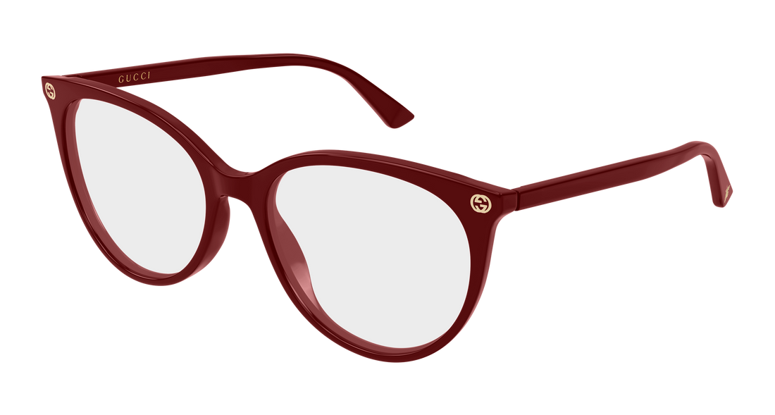 Occhiali da vista gucci gg0093o 010 burdeos round/oval/panthos femenino taglia 53mm - Vista principale